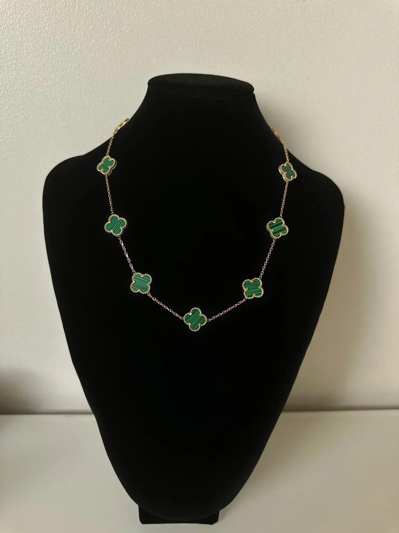 Multi Clover Green VCA ketting