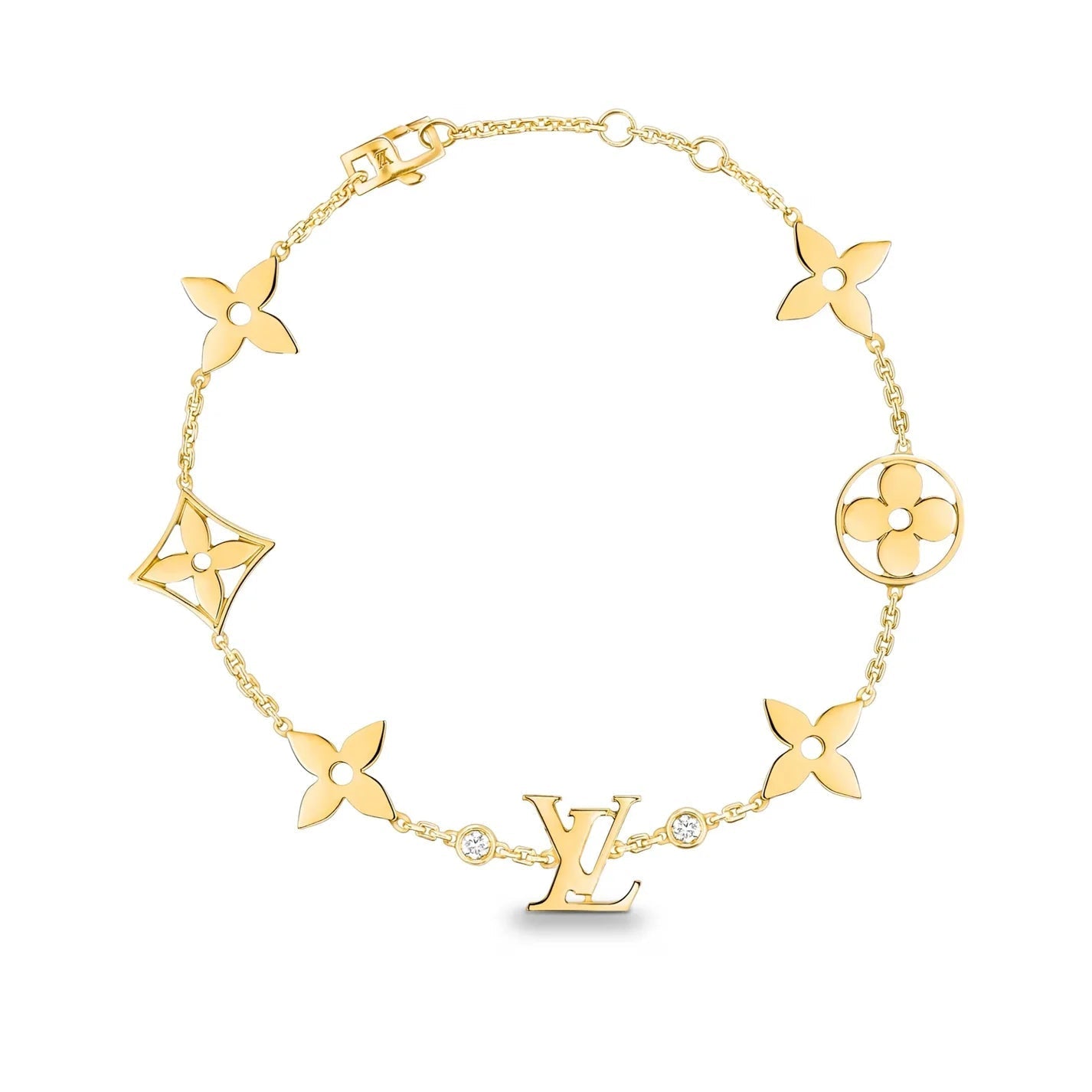 Leyla-Armband (in Silber und Gold)