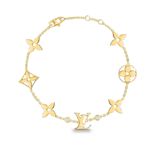 Leyla-Armband (in Silber und Gold)