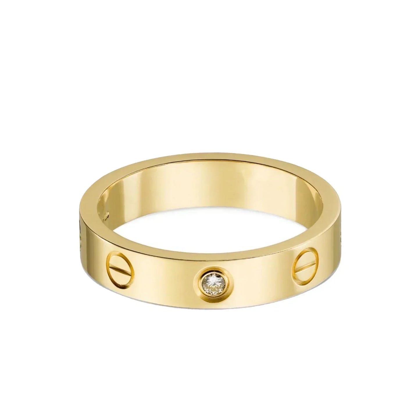 Batchy Diamond Ring - Gold