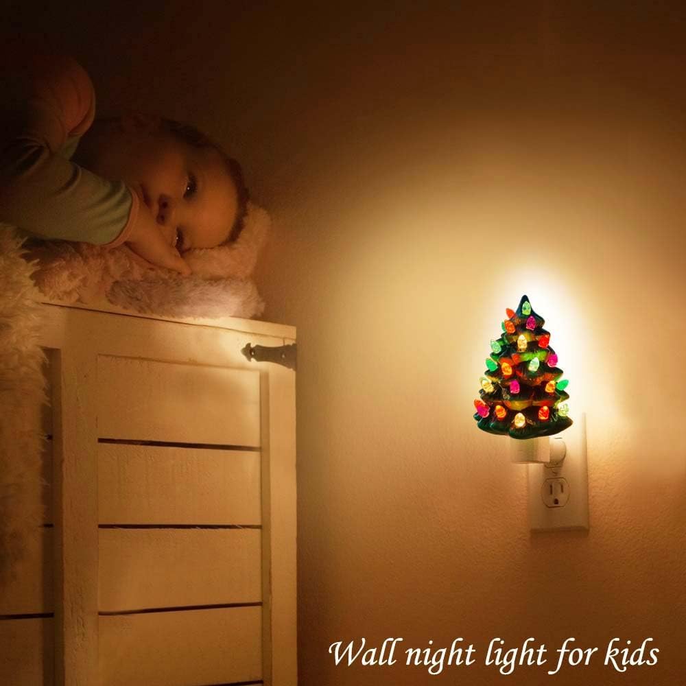 🎅Vente chaude de Noël-🎄Night Light de la céramique de Noël✨