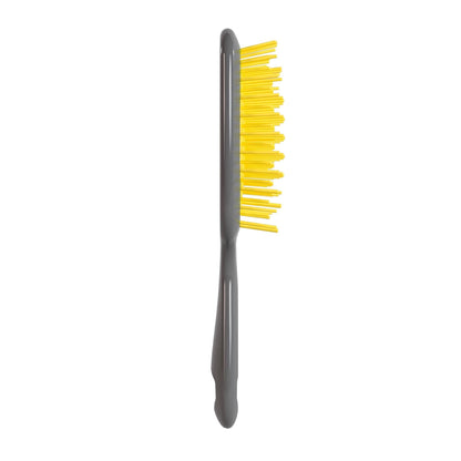 Jazmine Heat Unbrush Détanglant la brosse pour le brossage sans douleur sur tous les types de cheveux humides ou secs - Préplettes antistatiques duoflex durables, poignée légère, brosse à cheveux ventilée