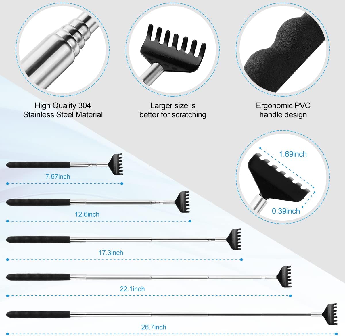 Joobster 3 Pack Back Scratcher