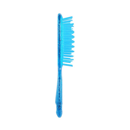 Jazmine Heat Unbrush Détanglant la brosse pour le brossage sans douleur sur tous les types de cheveux humides ou secs - Préplettes antistatiques duoflex durables, poignée légère, brosse à cheveux ventilée