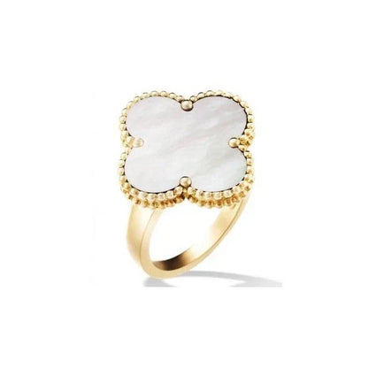 Pearl White Leah VC Ring