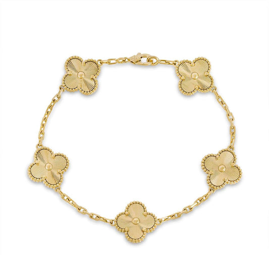 Clover Bracelet - Gold 3