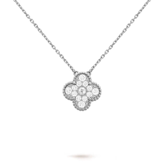 Bianca Silver Diamanté ketting