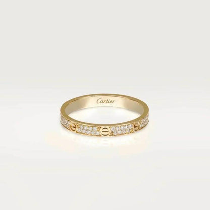 Sia Gold Diamanté Ring (Fine versie)