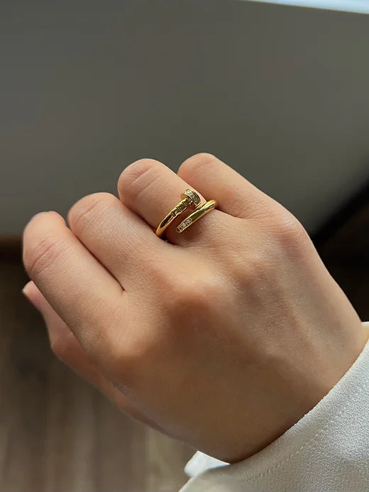 Alana Diamanté Ring (in Silver & Gold)