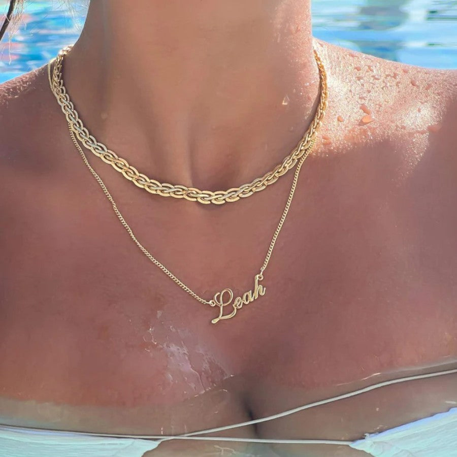 Arabella gepersonaliseerde naam ketting