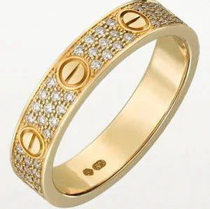 Batchy Shine Diamond Ring - Gold