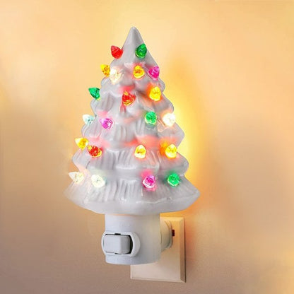 🎅Vente chaude de Noël-🎄Night Light de la céramique de Noël✨