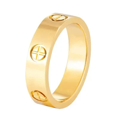 Alana C Gold Ring (fijne versie)