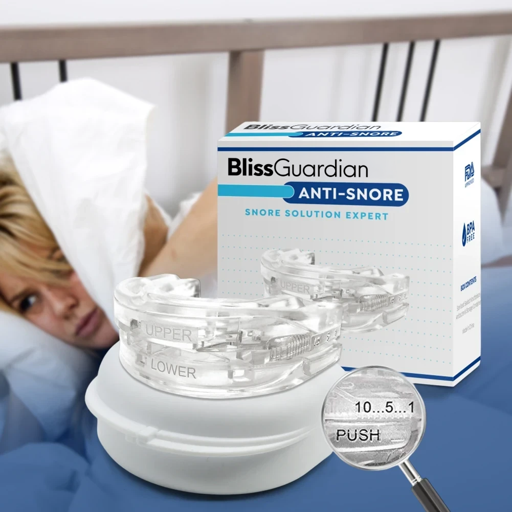 SleepingBliss ™ Anti-Snoring Papiece